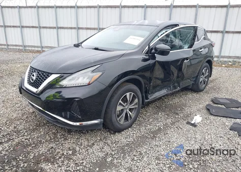 2020 Nissan Murano S Fwd из США, поврежденный, VIN 5N1AZ2AJ7LN124671